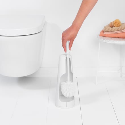 Brabantia ReNew WC Borstel - met Houder - Vrijstaand - White
