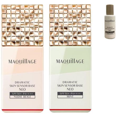 Shiseido - Maquillage Dramatic Skin Sensor Base NEO SPF 50+ PA++++ Mint