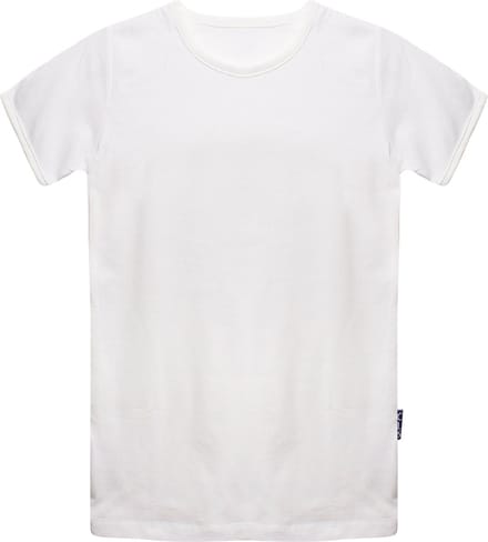 Claesen's® - T-Shirt 1-Pack R Neck WitCL 112-White-10