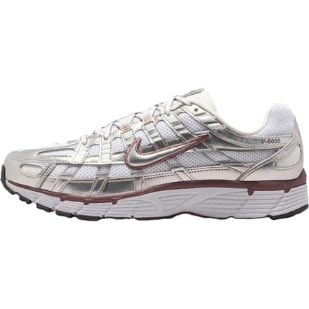 Nike P-6000 Wit Metallic Zilver Dames Sneakers Zwart Tattoo BV1021-110 40.5 gray