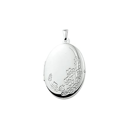 zilver gerhodineerd medaillon gravure 1321730