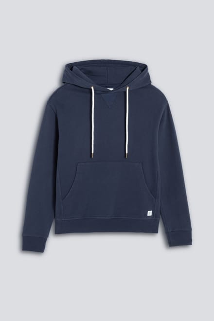 Sweatshirt met hoodie Serie Soft Felpa Blue Nights