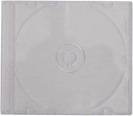 Dailygoody - CD Cases - Ruimtebesparend - Duidelijk - Pack van 50 - Bescherming voor CD's - Ideaal voor opslag - Transparant