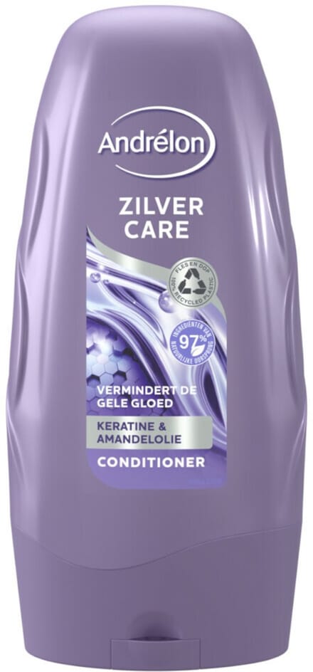Andrélon - Zilver Care - Conditioner - Tegen Gele Gloed - 250 ml
