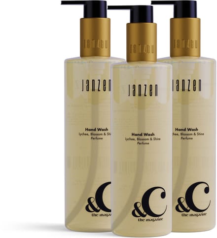 JANZEN Hand Wash &C Lychee Blossom & Shine 3-pack