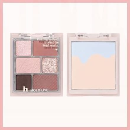 HOLD LIVE - 2 in 1 Eyeshadow & Blusher Palette - H04 #H04 - 7.5g + 8.5g