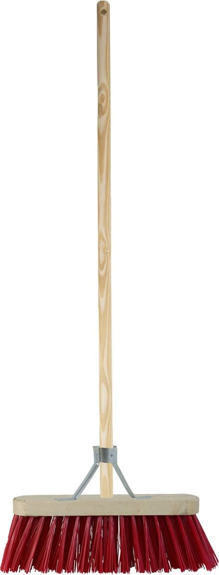 Betra Buitenbezem - FSC hout - kunstvezel - hard - 30 x 150 cm