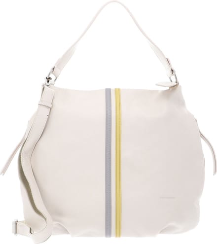 FREDsBRUDER Leren Schoudertas Shopper Summer Rally Raid Beige