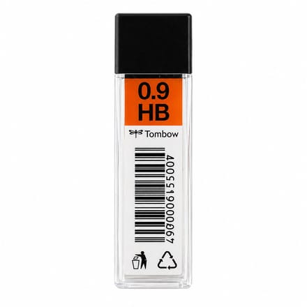 Tombow - Leads vulpotlood vulling - 0.9mm - Navulling - HB - koker 12 stuks