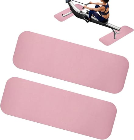 Loopbandmat - Fitnessmat - Thuis trainen - Schokabsorberend - 90 x 20 cm - Roze