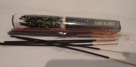 Satya White Sage Wierookstokjes Sabio Blanco 3 pakjes 60 stuks Wierook