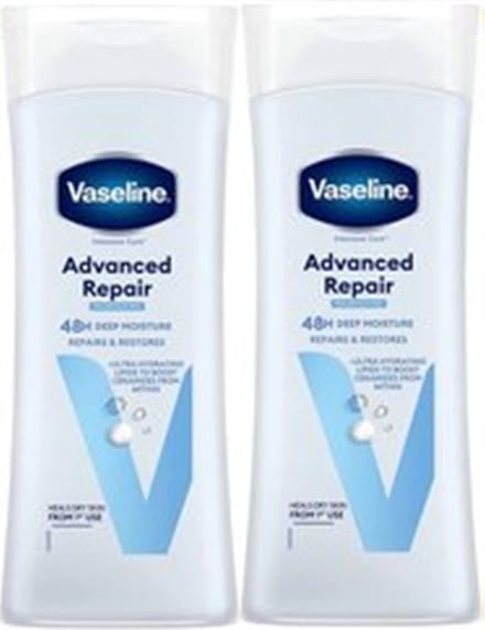 Vaseline Bodylotion Advanced Repair 2 x 200 ml