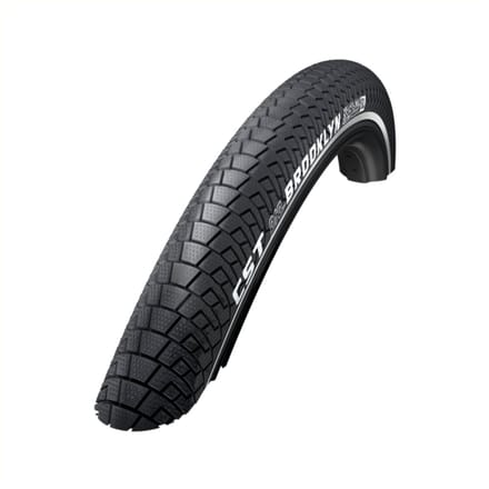 Buitenband CST Brooklyn Pro 24 x 2.15 / 55-507 mm - zwart met reflectie