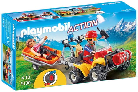 PLAYMOBIL Reddingsquad met draagberrie  - 9130