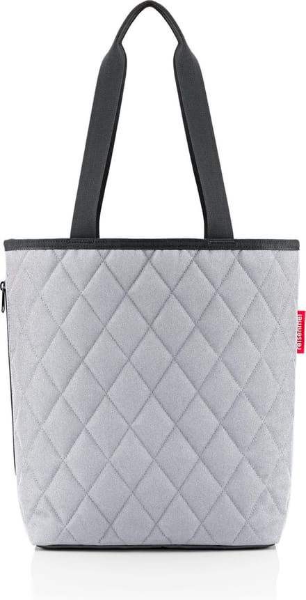 Reisenthel Classic Shopper M Schoudertas - 8L - Rhombus Licht Grijs