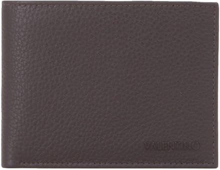 VALENTINO Leren Portemonnee Sodaro Wallet Moro Donkerbruin