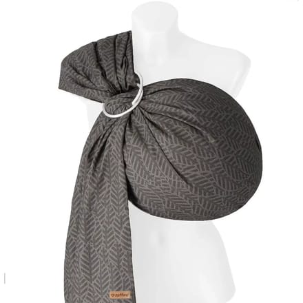 Draagdoek voor baby Zaffiro HugMe Leaves