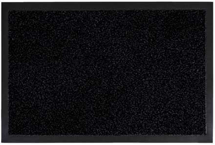 Borstelshop Deurmat Binnen - Droogloopmat - Schoonloopmat - Wasbaar - Antislip - 80 x 50 cm - Grafiet