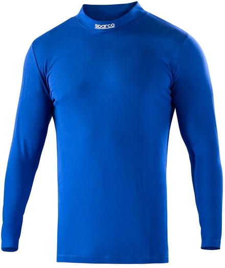 Sparco B-Rookie Hoge Kraag Longsleeve - Wit - Maat L