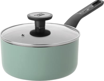 LEO Sauspan antikleef met deksel Sage - Ø 18cm - Groen - PFAS-vrij