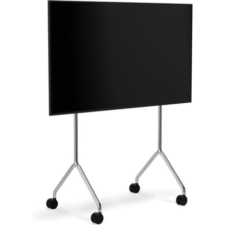 Pedestal Moon Light TV-meubel - chrome