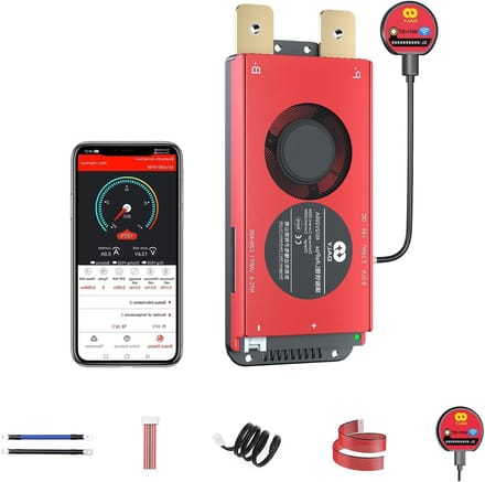 Accu Beheer Systeem - Batterij Bescherming - Energie Opslag - Met WiFi Module - 12 Volt - Zwart