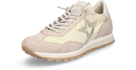 Cetti dames sneaker lichtgeel