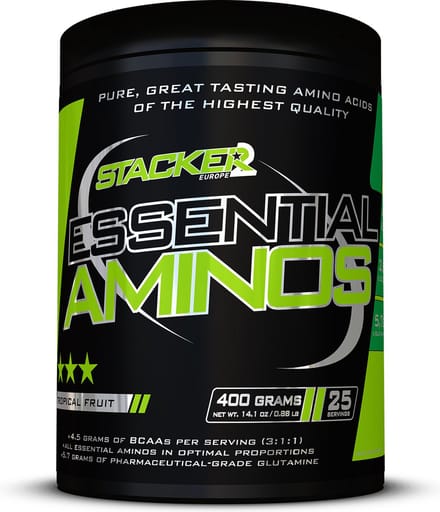 Stacker2 – Essential Aminos | 400 gram Tropical (Ephedra Vrij)