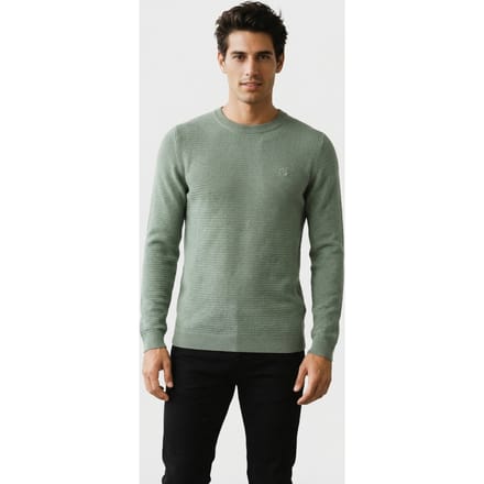 Dstrezzed Kostas Crewneck Green Bay Taglia: L | Maglioni a maglia Outlet | Uomo | Verde