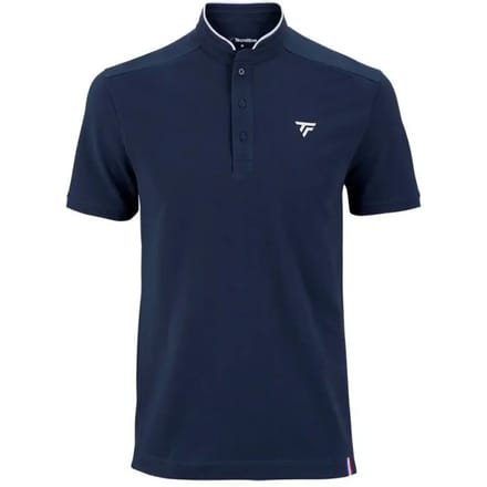 Tecnifibre Pique Korte Mouw Poloshirt Blauw S Man