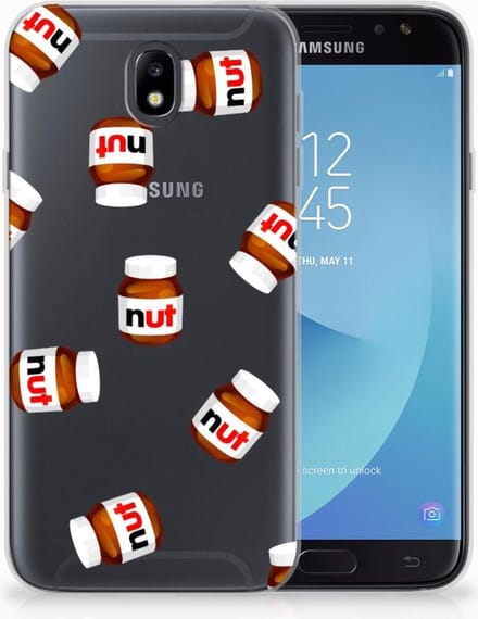 Samsung Galaxy J7 2017 | J7 Pro Siliconen Case Nut Jar