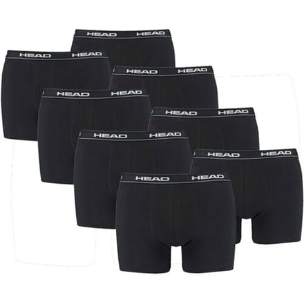 HEAD boxershort black 8-pack-S