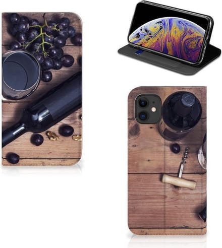 Apple iPhone 11 Flip Style Cover Wijn