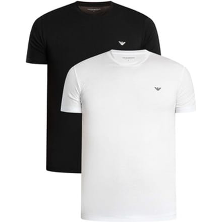 Pyjama's / nachthemden Emporio Armani 2-pack Lounge Crew aansluitende T-shirts