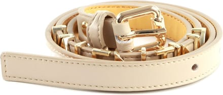 VALENTINO Riem Emma Winter Belt W105 Beige