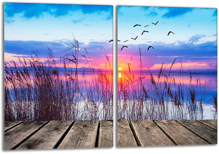 TMK ArtDeko - Snijplank - 40x52 cm - Geharde Glas - Veelkleurig