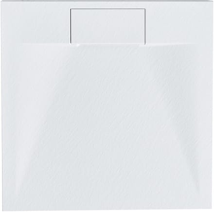 BELIANI AZZURRO - Douchebak - Wit - 80 x 80 x 3 cm - SMC (kunststof)