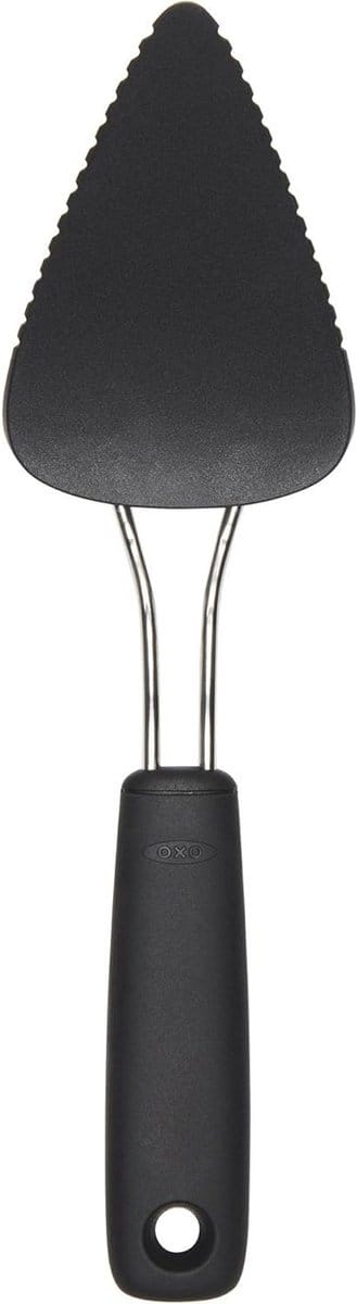 Taartschep - Pieschep - Taart Serveren - Flexibele Nylon Kop - 28 cm - Zwart