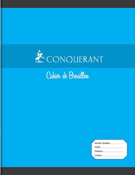 Conquerant 100102470 schrijfblok & schrift 96 vel Blauw