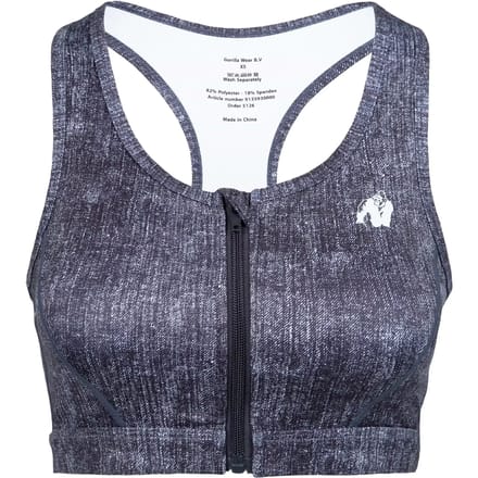 Dames bh met rits aan de voorkant Gorilla Wear Camilla