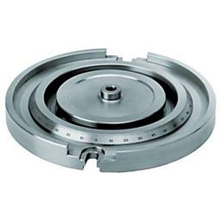 Standaard draaiplaat voor bekken, breedte 113 mm, voor maat RB 2, Röhm