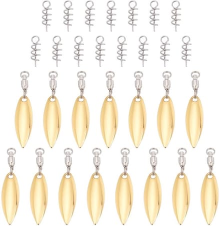 Vt products - Vissen Lokt - Spinner Blades - 15 Stuks - Spinnerbait