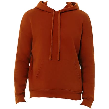 Bella+Canvas Unisex Sponge Fleece Pullover DTM Hoodie CV3729 - Brick - M