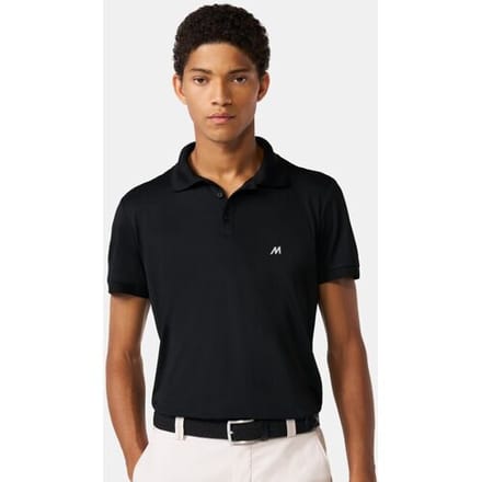 Meyer Polo Scottie High Performance Piqué Structure 4-Way Stretch Zwart / male