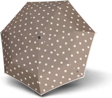 Knirps T.020 Small Manual paraplu - Dot art taupe