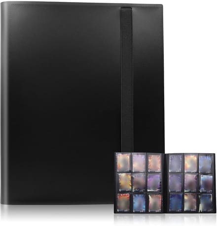 Allecto - Verzamelalbum - Kaartenbinder - 20 pagina's - Zwart - 360