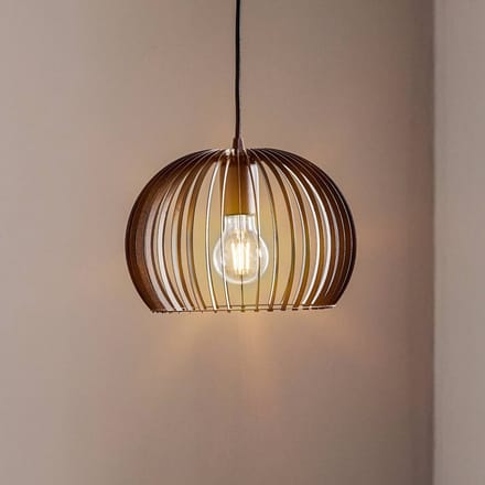 TEMAR LIGHTING Hanglamp Larus van zwart staal, 1-lamp