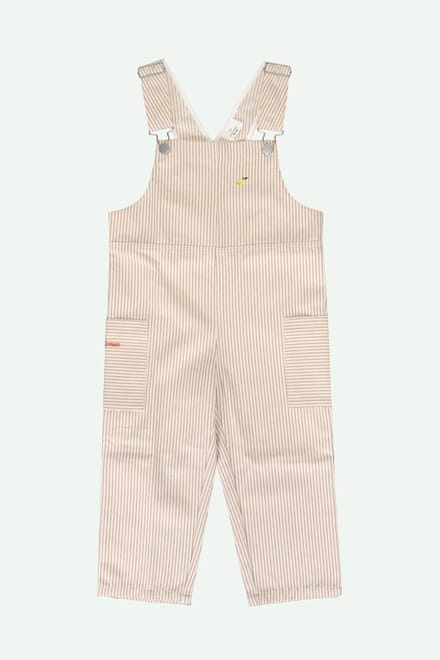 Sticky Lemon - overall - strepen - ray bruin