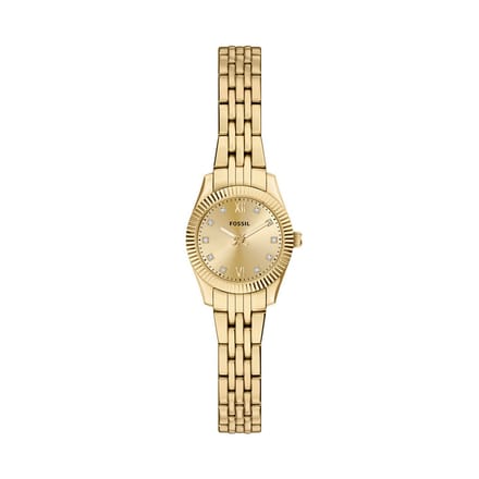 FOSSIL ES5474 Vrouwen Horloge 20 mm Goudkleurig