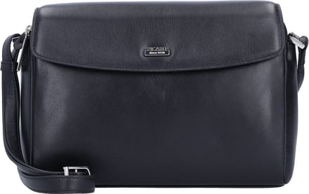 PICARD Leren Schoudertas Really Crossbody Bag Black Zwart